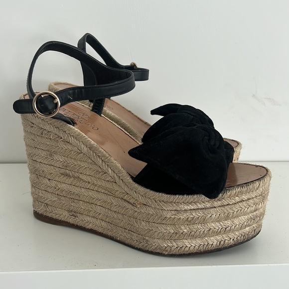 Valentino garavani platform wedges espadrilles - Picture 3 of 6